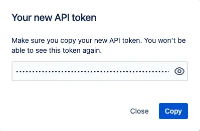 Jira API Token